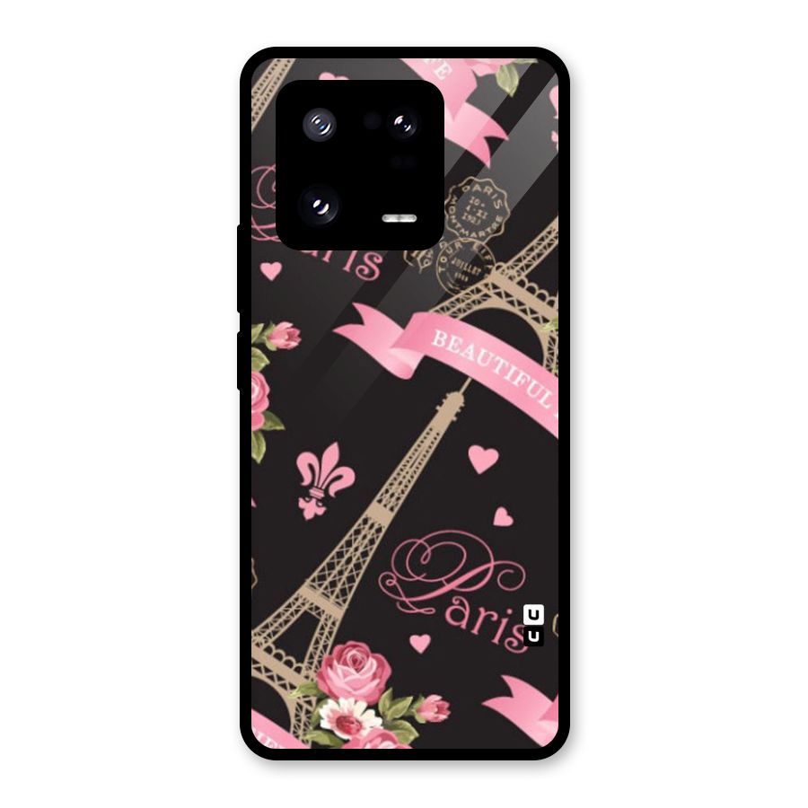 Love Tower Glass Back Case for Xiaomi 13 Pro
