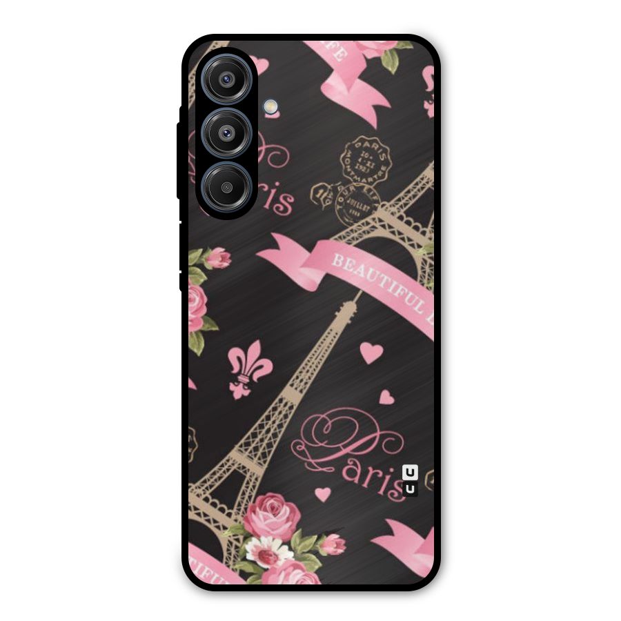 Love Tower Metal Back Case for Galaxy A16 5G