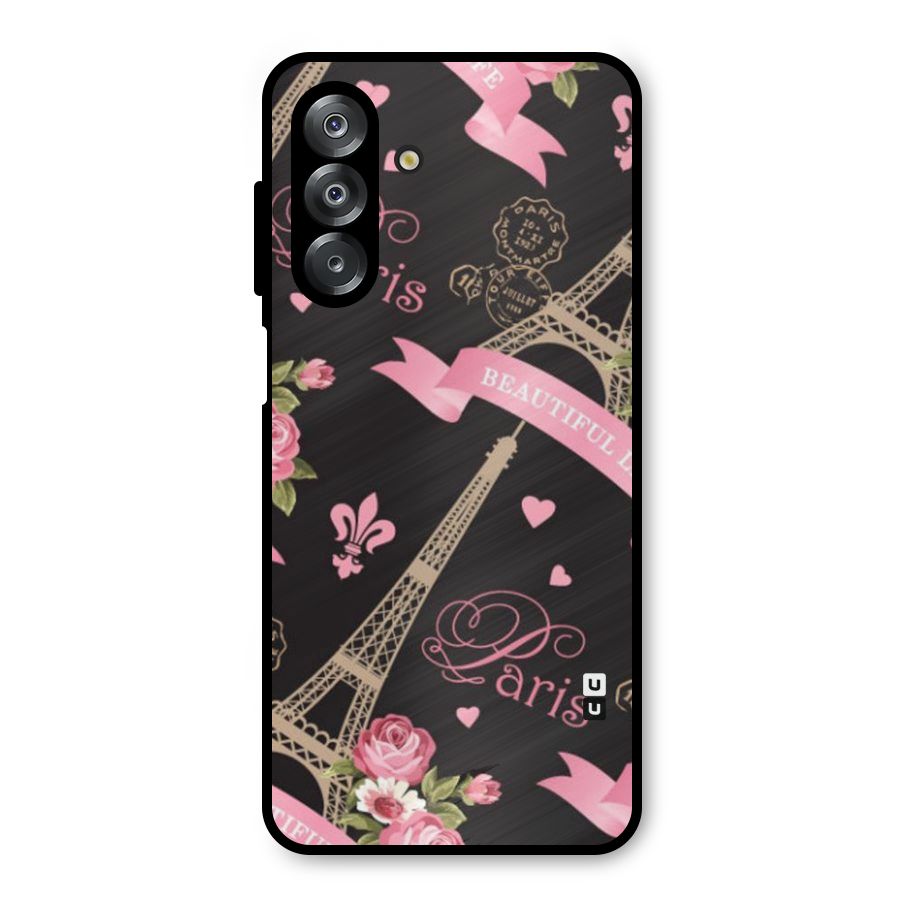 Love Tower Metal Back Case for Galaxy A26