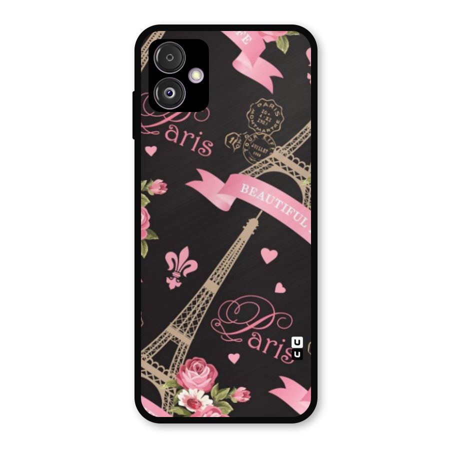 Love Tower Metal Back Case for Galaxy F14