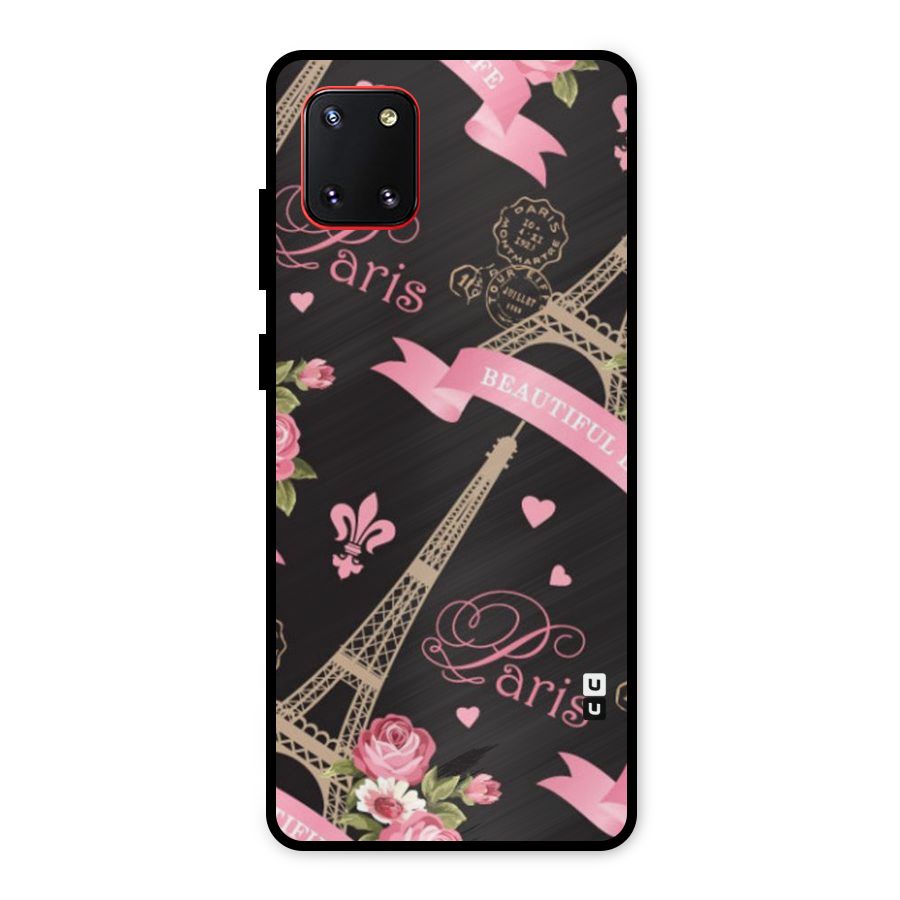 Love Tower Metal Back Case for Galaxy Note 10 Lite