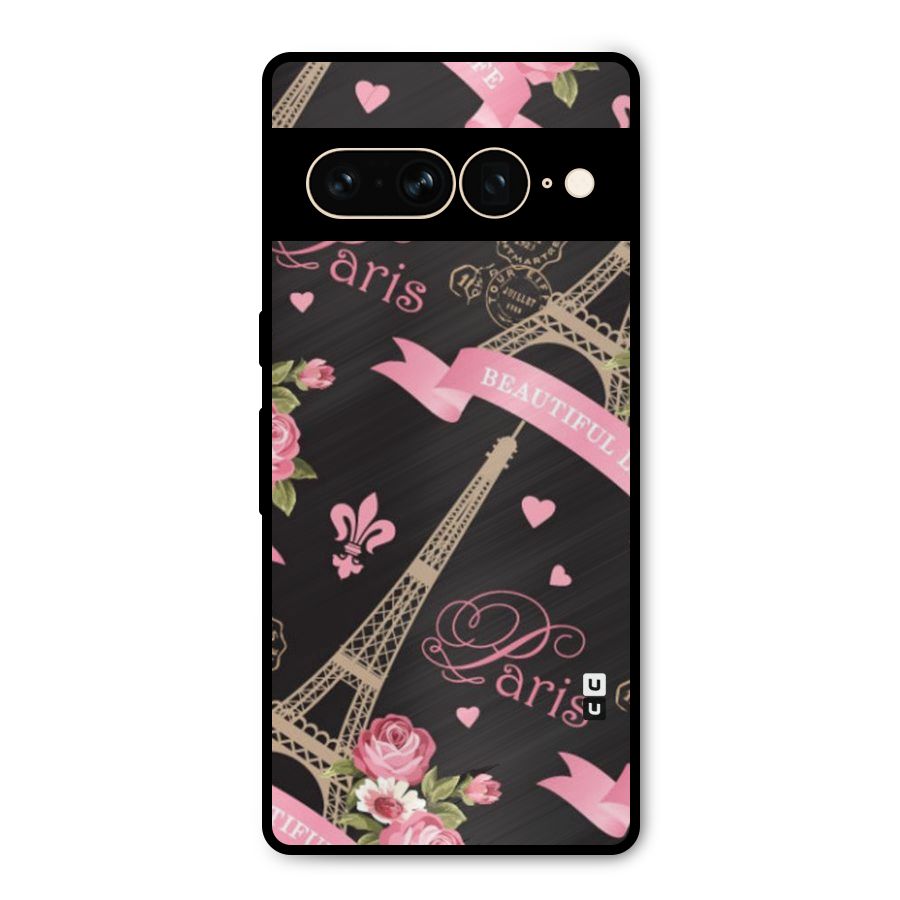 Love Tower Metal Back Case for Google Pixel 7 Pro