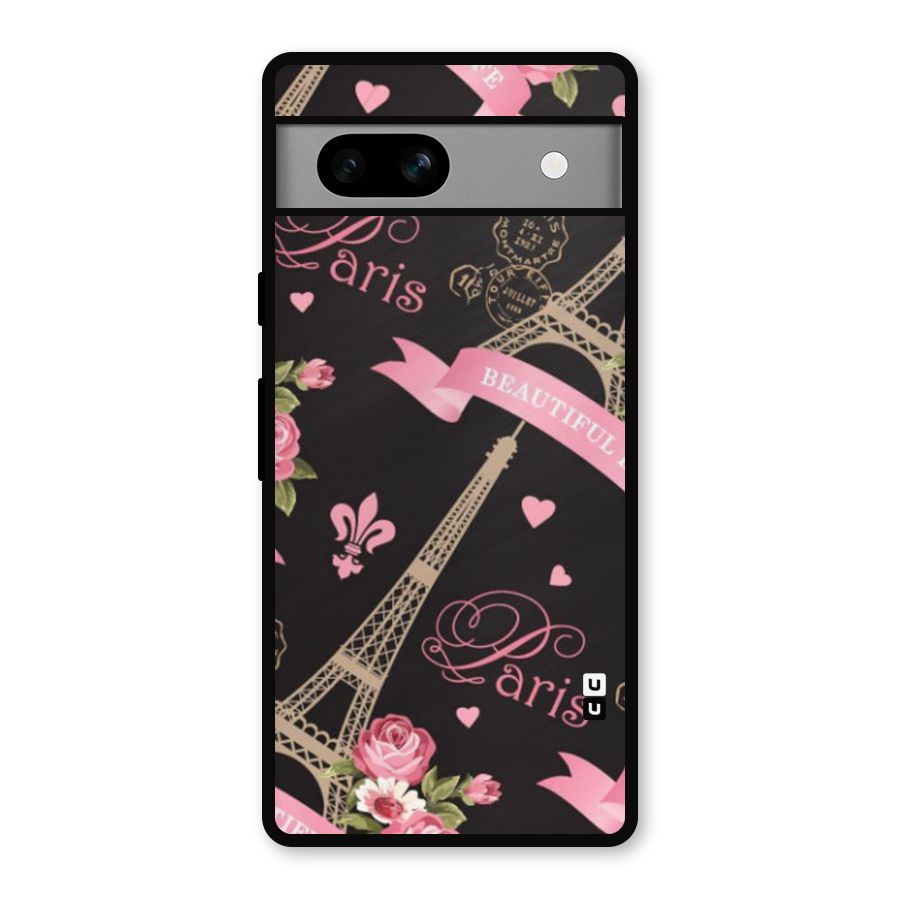 Love Tower Metal Back Case for Google Pixel 7a