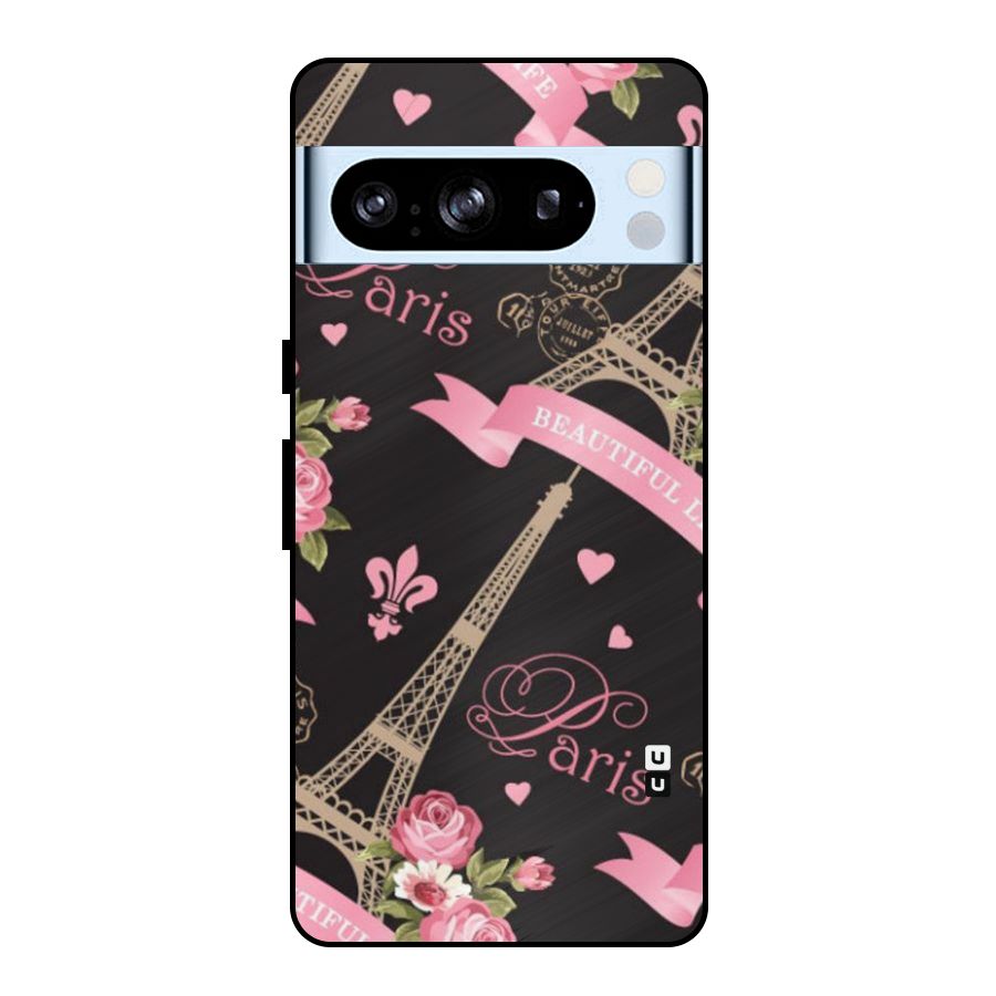 Love Tower Metal Back Case for Google Pixel 8 Pro