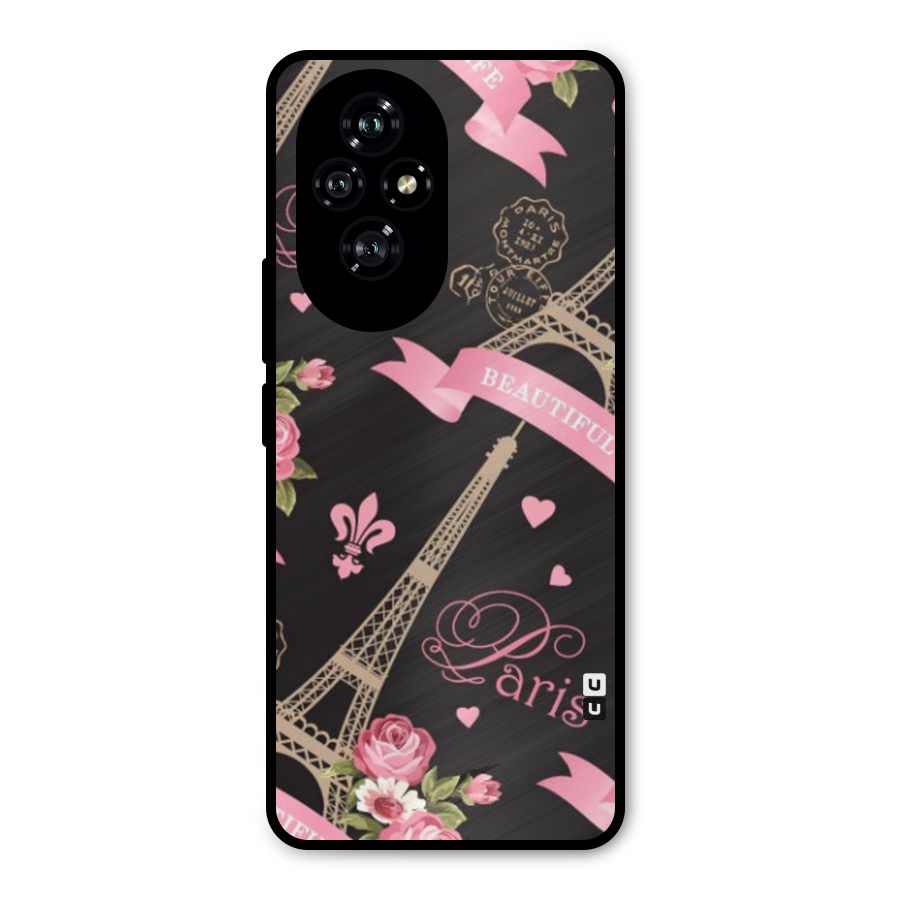 Love Tower Metal Back Case for Honor 200