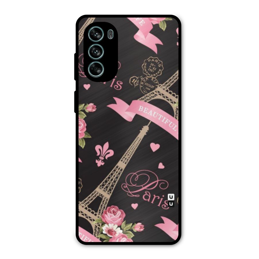 Love Tower Metal Back Case for Moto G62