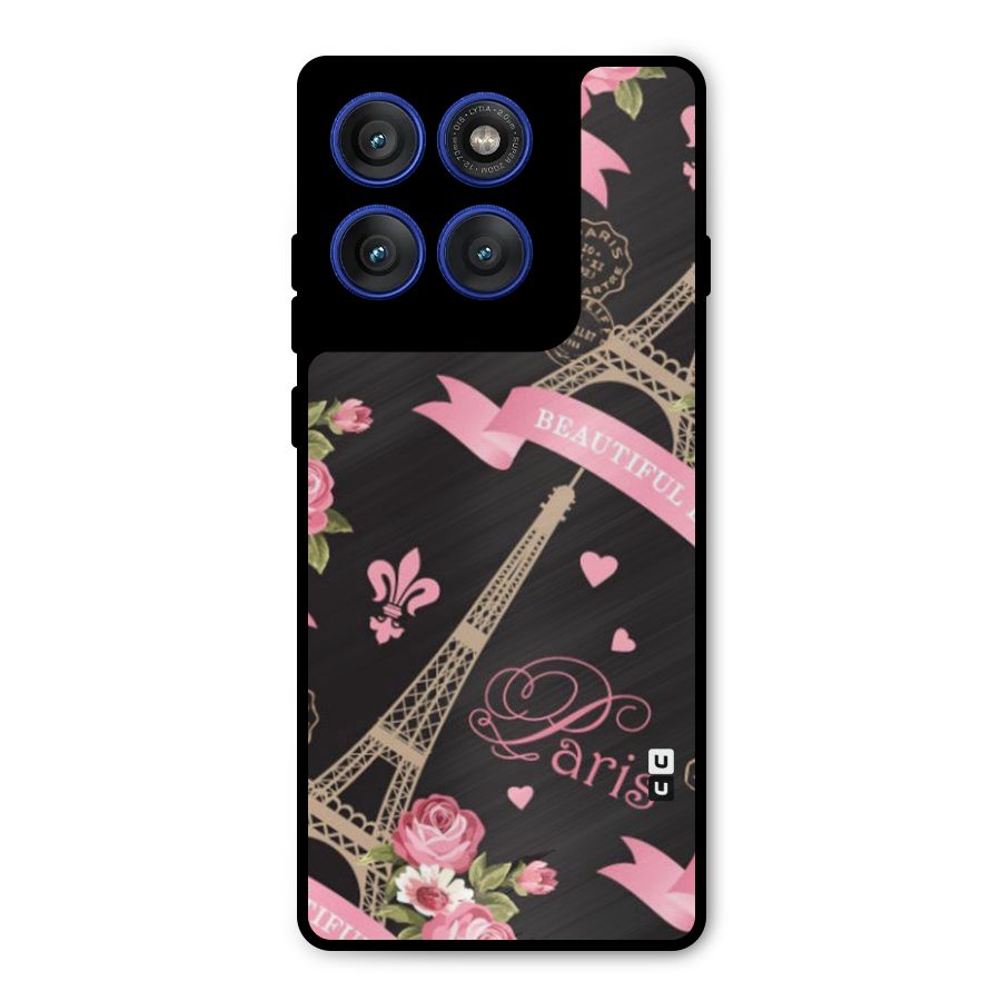 Love Tower Metal Back Case for Motorola Edge 60 Pro