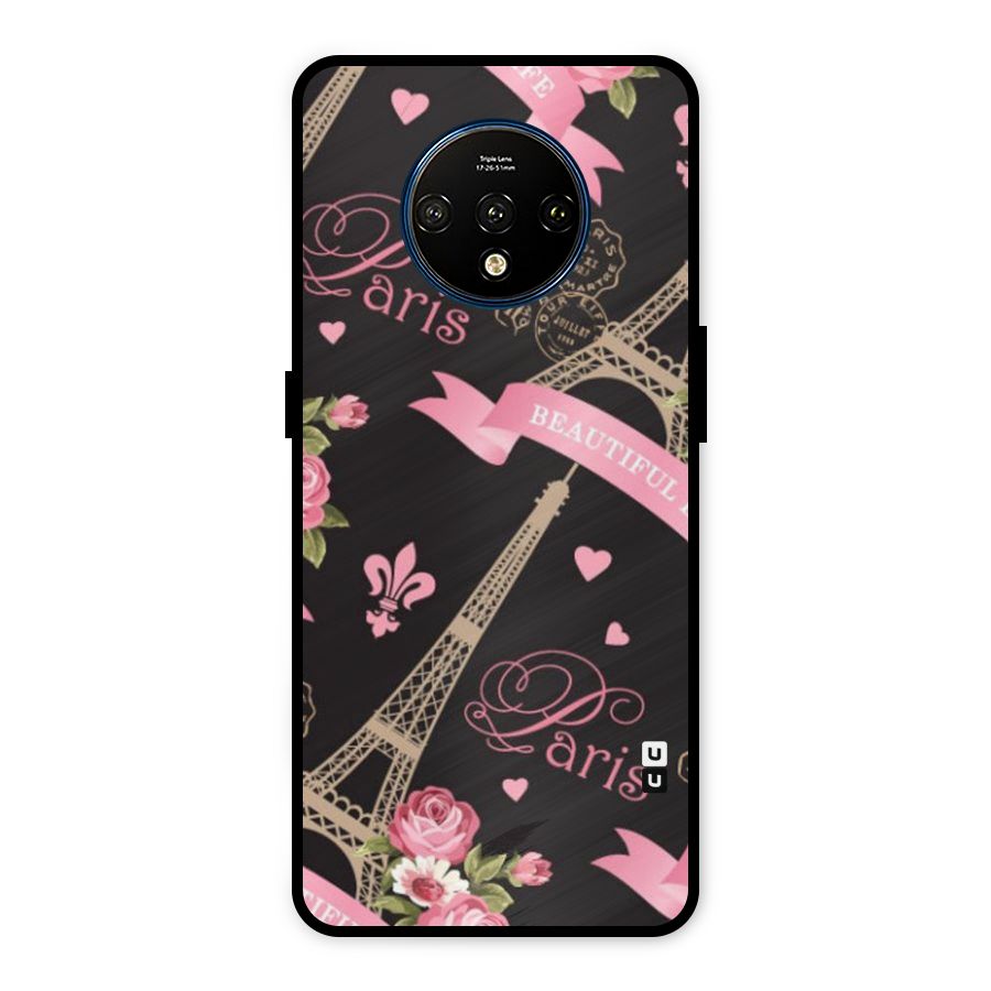Love Tower Metal Back Case for OnePlus 7T