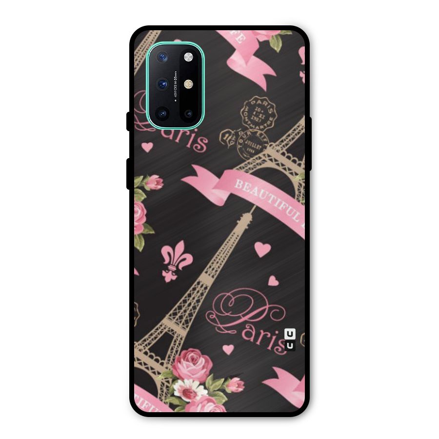 Love Tower Metal Back Case for OnePlus 8T