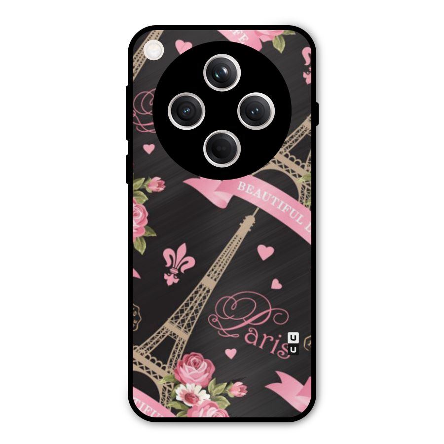 Love Tower Metal Back Case for Oppo Find X8