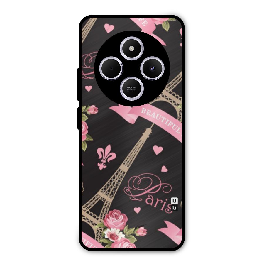 Love Tower Metal Back Case for Poco M7