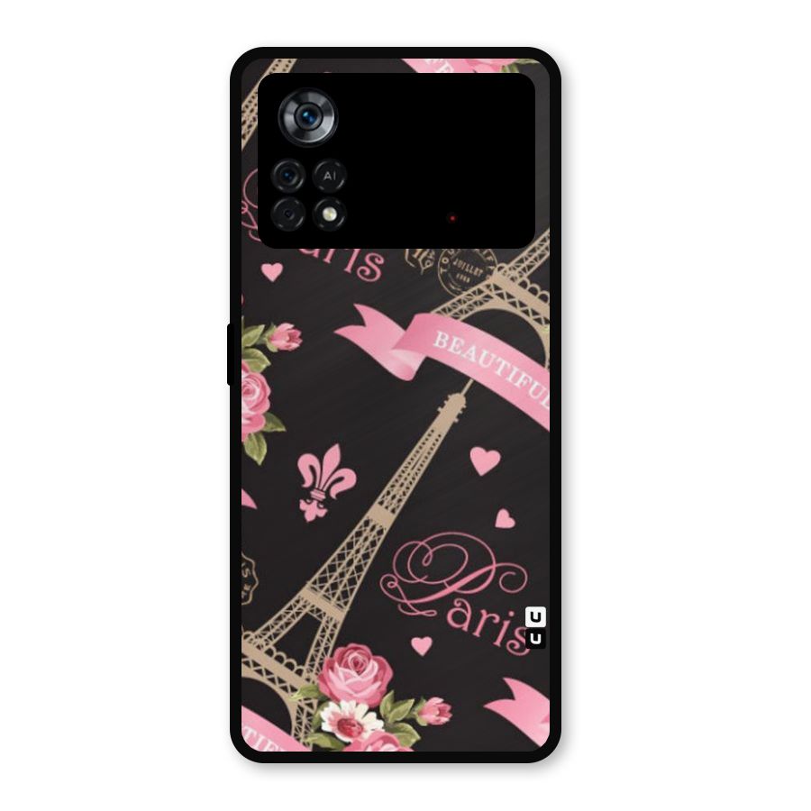 Love Tower Metal Back Case for Poco X4 Pro 5G