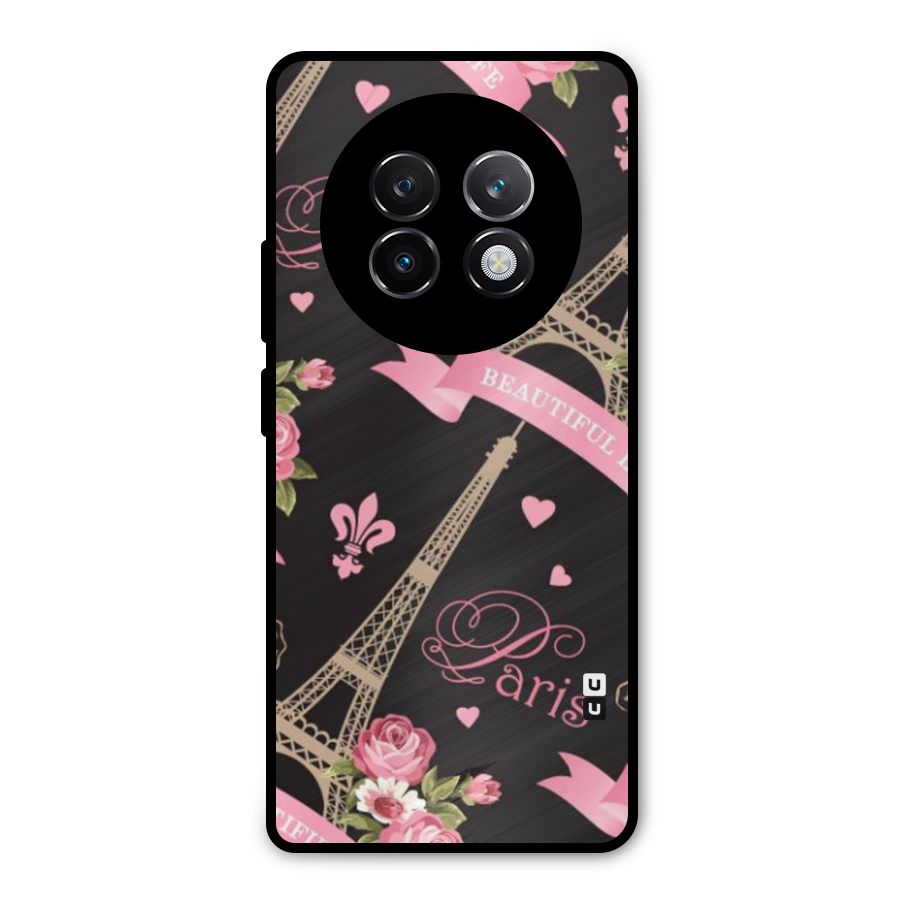 Love Tower Metal Back Case for Realme 13 Plus