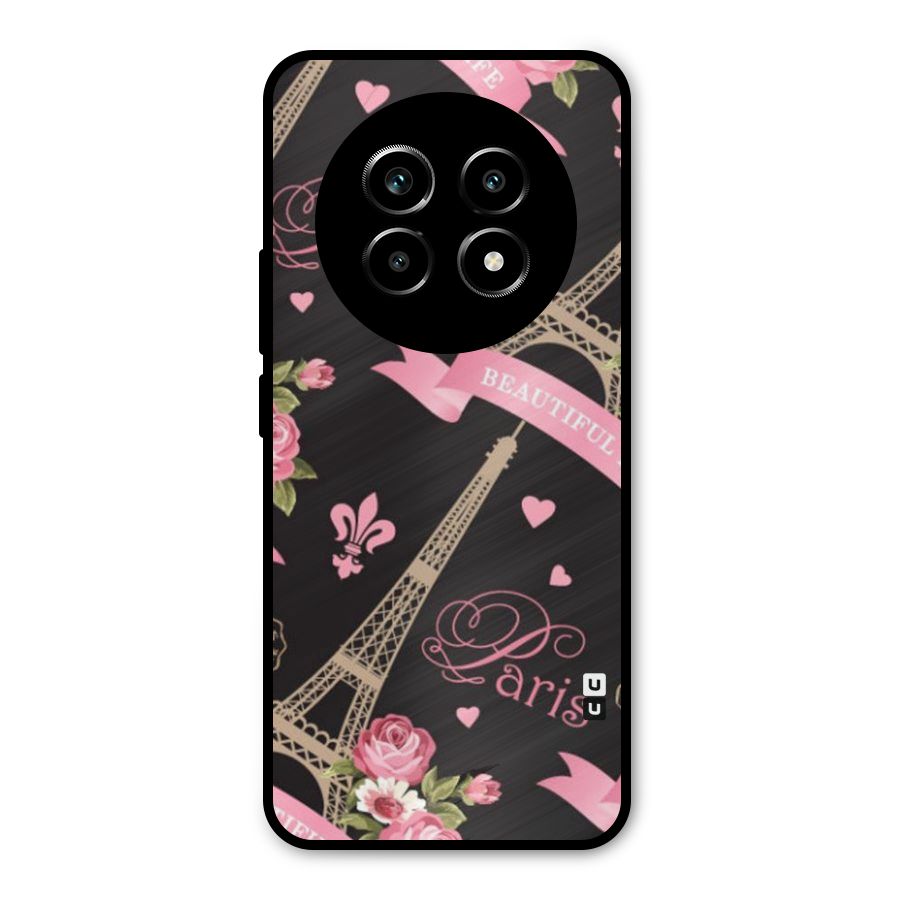 Love Tower Metal Back Case for Realme 13 Pro