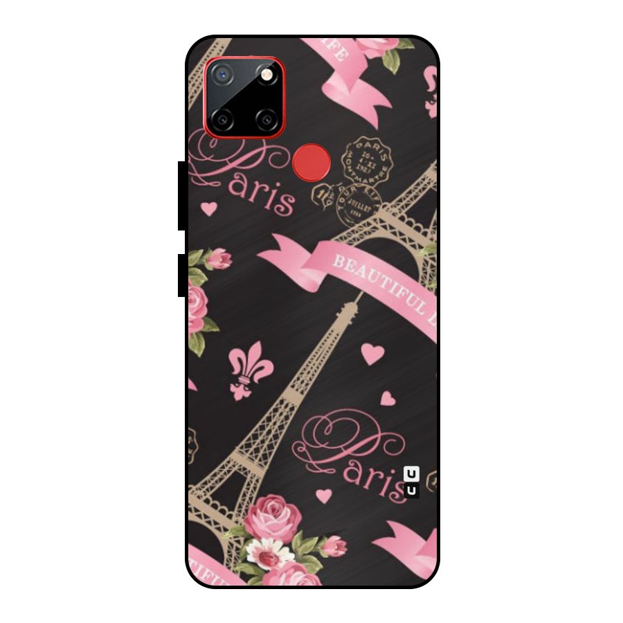 Love Tower Metal Back Case for Realme C12