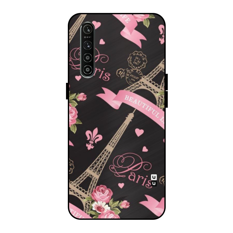 Love Tower Metal Back Case for Realme XT