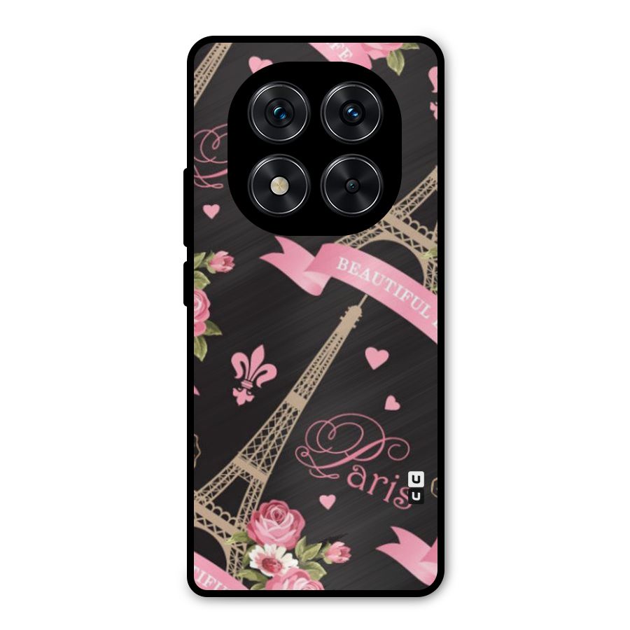Love Tower Metal Back Case for Redmi Note 14 Pro 5G