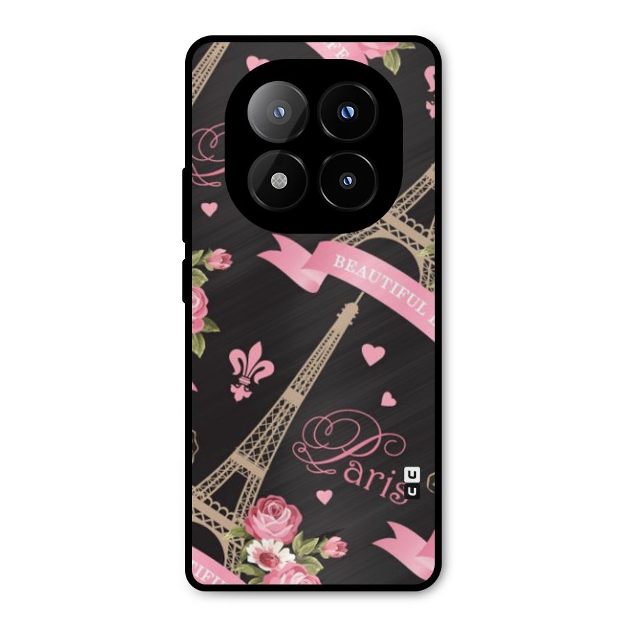 Love Tower Metal Back Case for Redmi Note 14 Pro Plus 5G