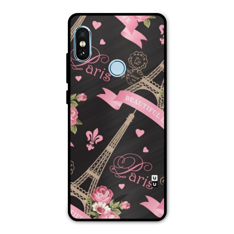 Love Tower Metal Back Case for Redmi Note 5 Pro