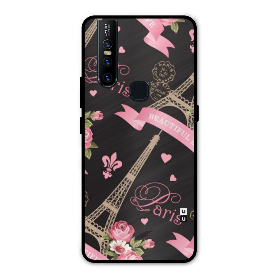 Love Tower Metal Back Case for Vivo V15