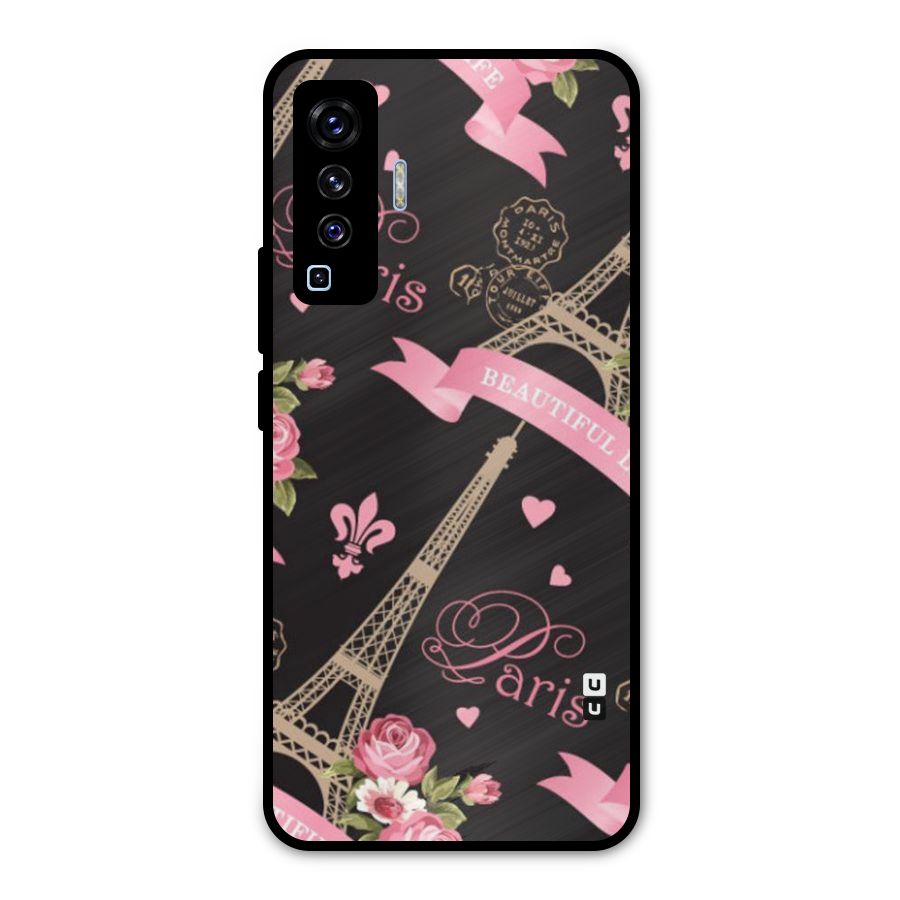 Love Tower Metal Back Case for Vivo X50