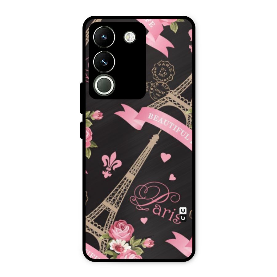 Love Tower Metal Back Case for Vivo Y200