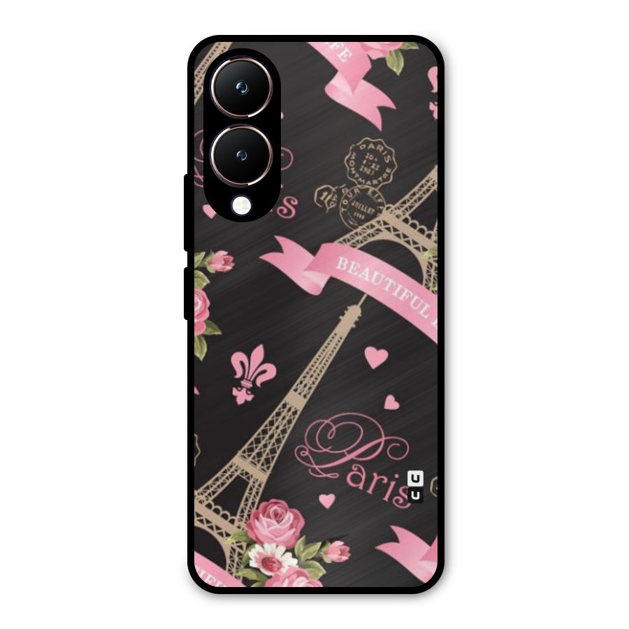 Love Tower Metal Back Case for Vivo Y28