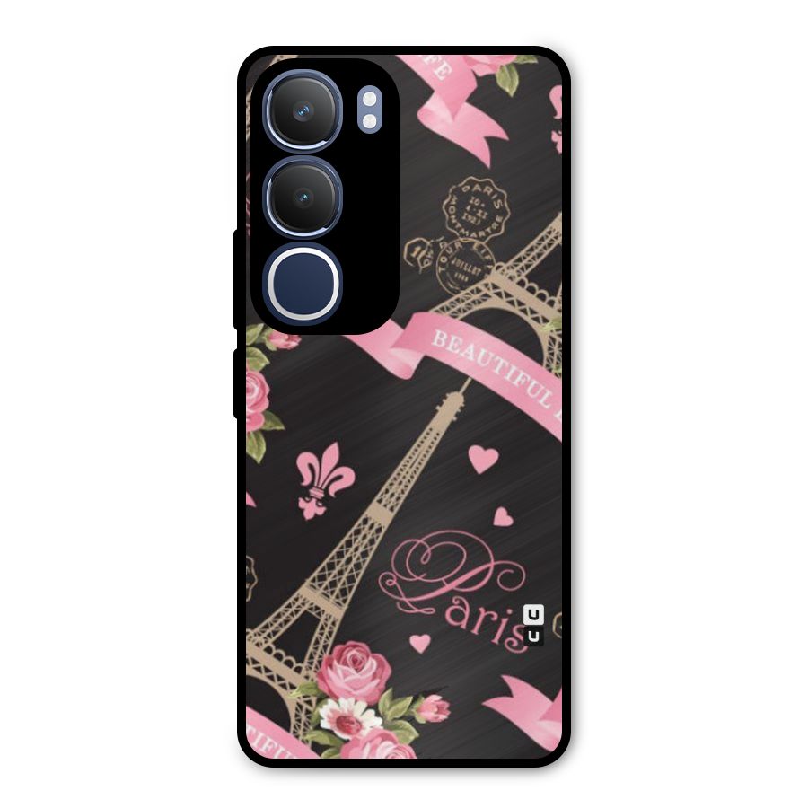 Love Tower Metal Back Case for Vivo Y29