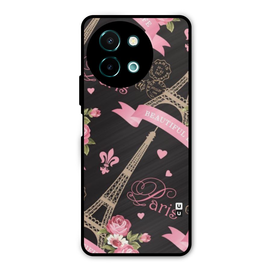 Love Tower Metal Back Case for Vivo Y58