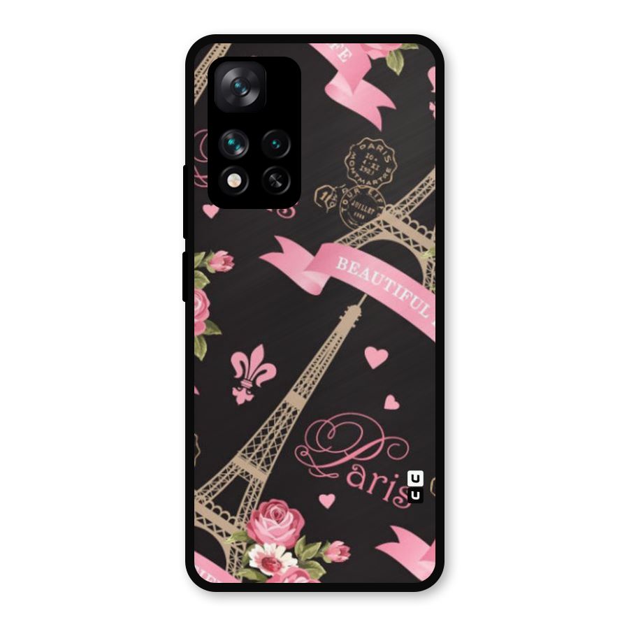 Love Tower Metal Back Case for Xiaomi 11i Hypercharge 5G