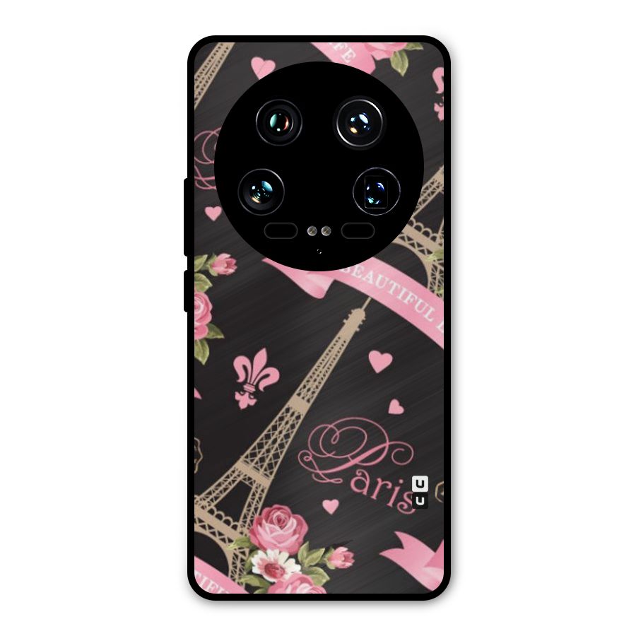 Love Tower Metal Back Case for Xiaomi 14 Ultra