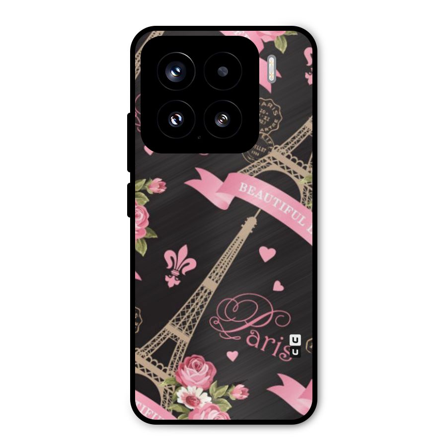 Love Tower Metal Back Case for Xiaomi 15