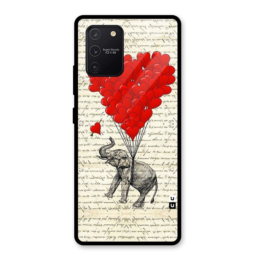 Love Weight Glass Back Case for Galaxy S10 Lite