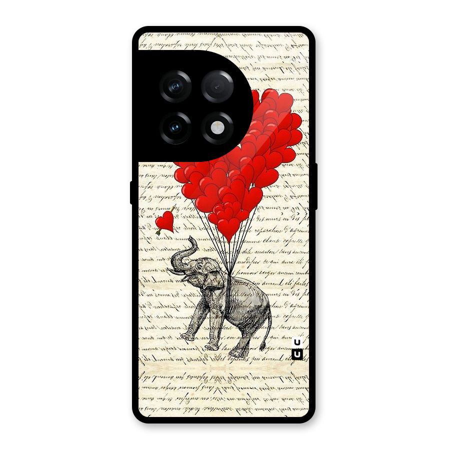 Love Weight Glass Back Case for OnePlus 11R