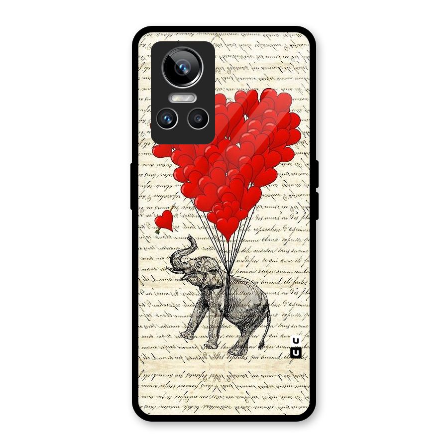 Love Weight Glass Back Case for Realme GT Neo 3
