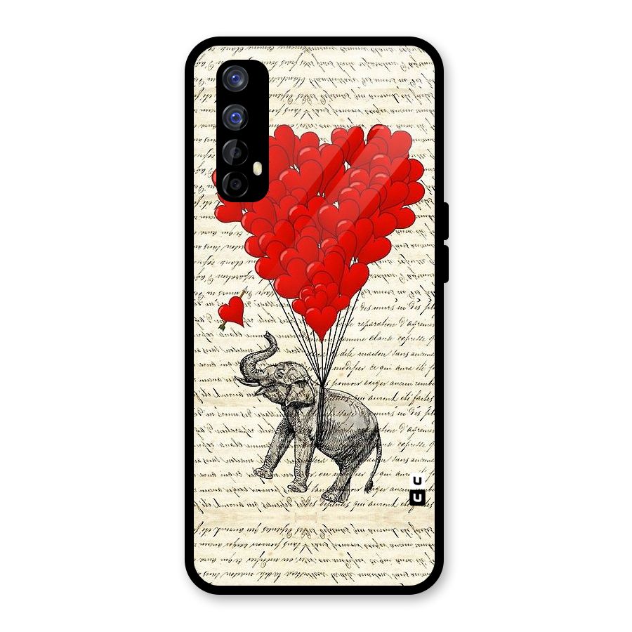 Love Weight Glass Back Case for Realme Narzo 20 Pro