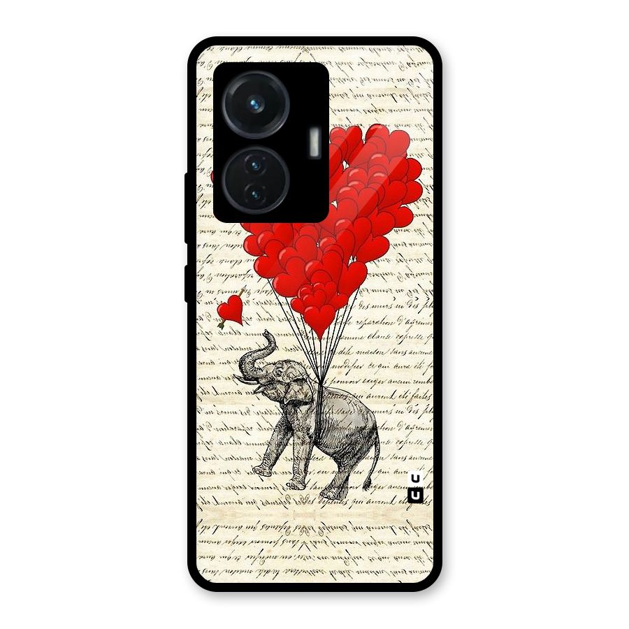 Love Weight Glass Back Case for iQOO Z6 44W