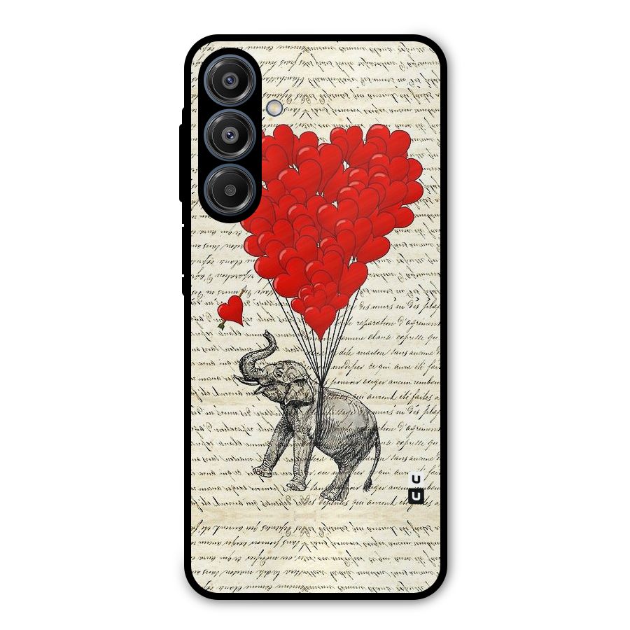 Love Weight Metal Back Case for Galaxy A16 5G