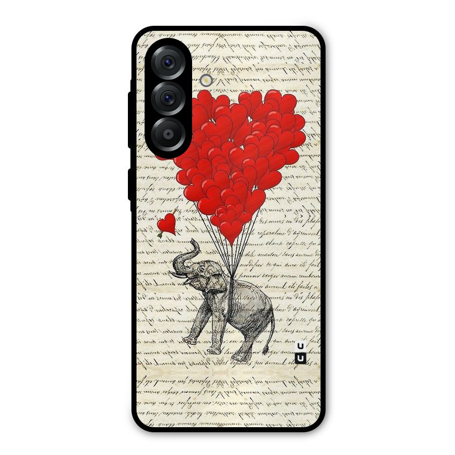 Love Weight Metal Back Case for Galaxy A56