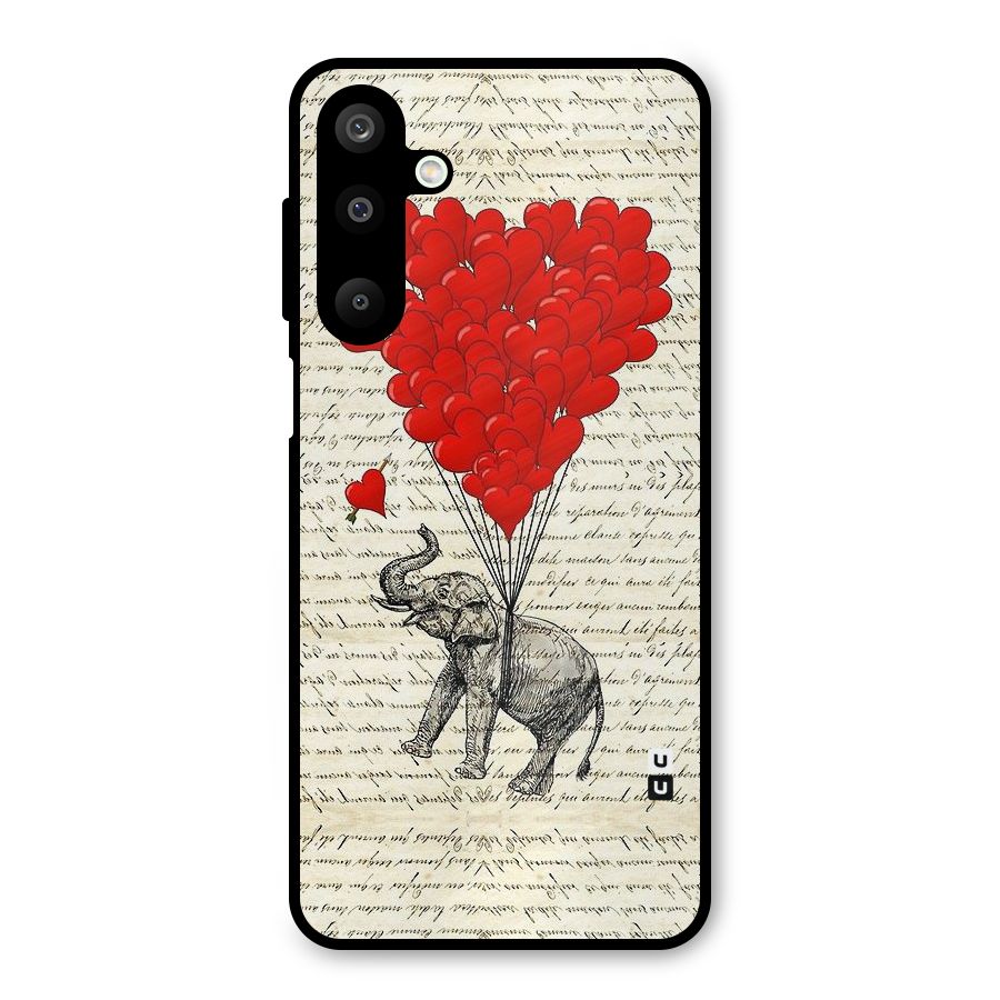 Love Weight Metal Back Case for Galaxy M16