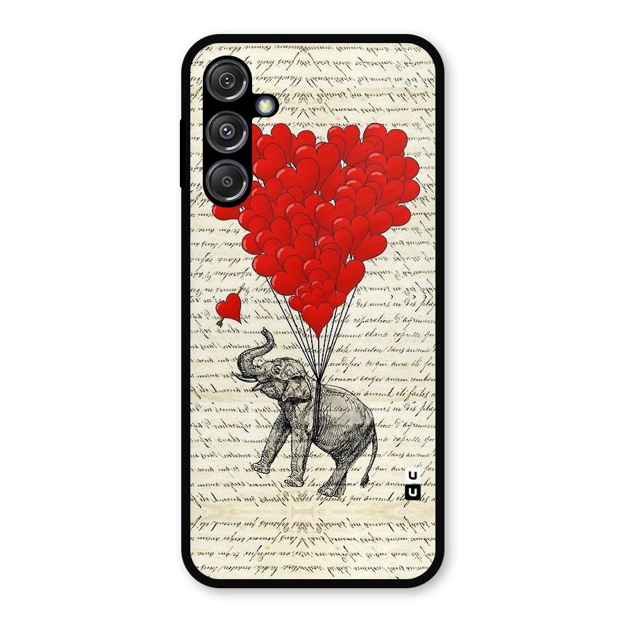 Love Weight Metal Back Case for Galaxy M34 5G