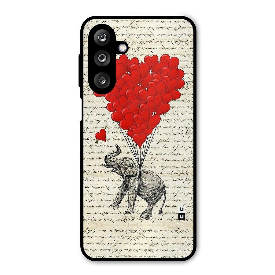 Love Weight Metal Back Case for Galaxy M36