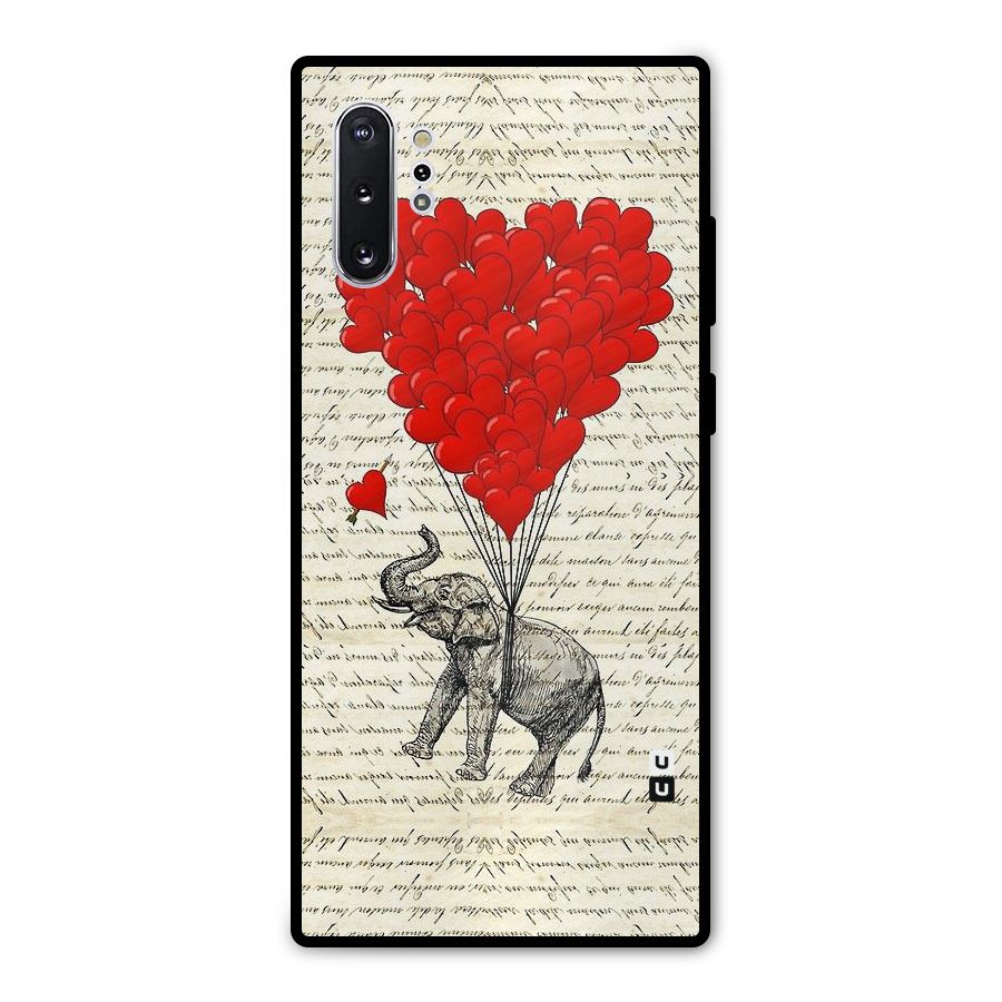 Love Weight Metal Back Case for Galaxy Note 10 Plus