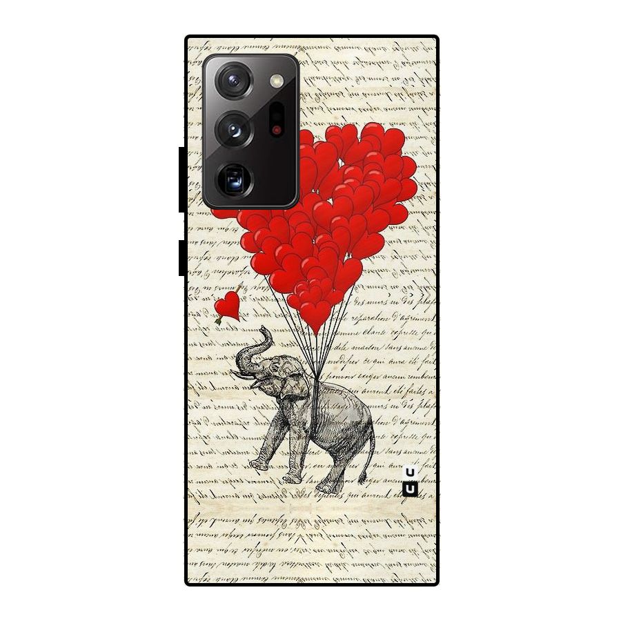 Love Weight Metal Back Case for Galaxy Note 20 Ultra 5G