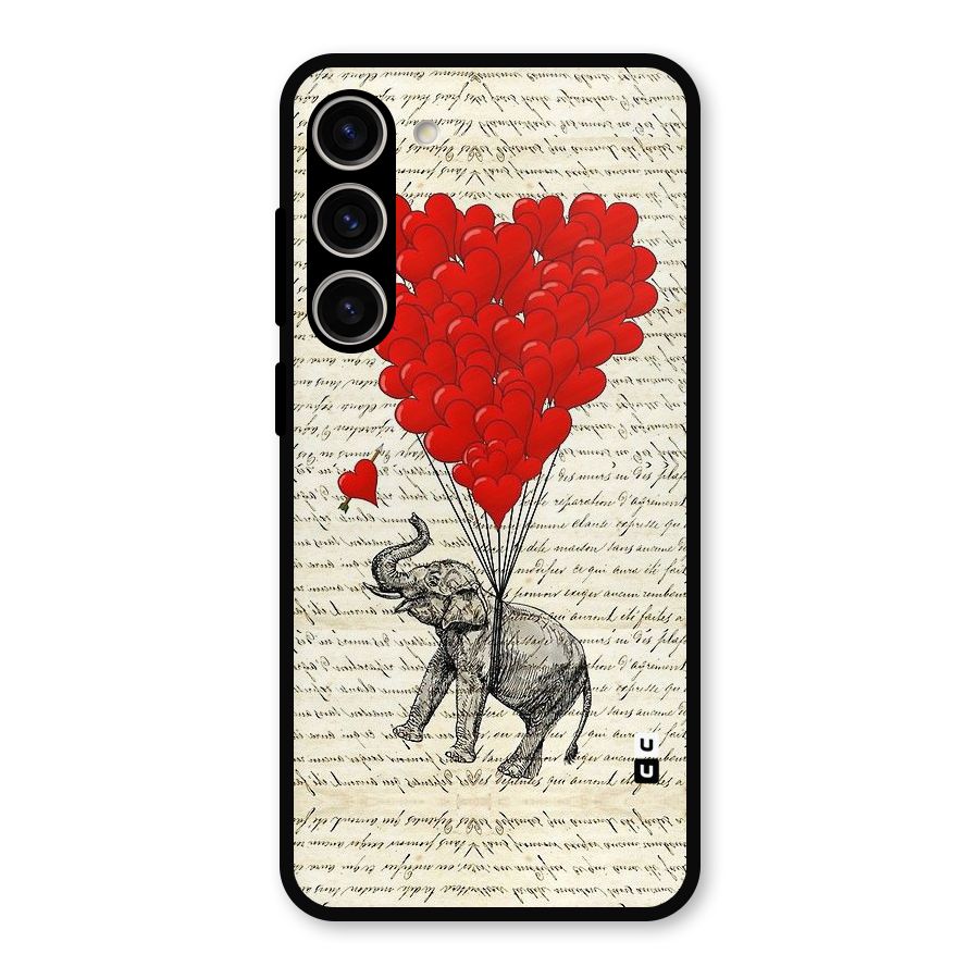Love Weight Metal Back Case for Galaxy S23 Plus