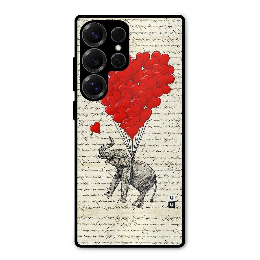 Love Weight Metal Back Case for Galaxy S25 Ultra
