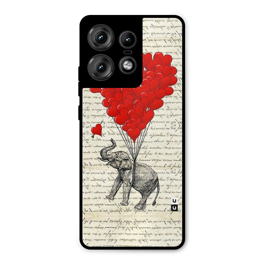 Love Weight Metal Back Case for Motorola Edge 50 Pro