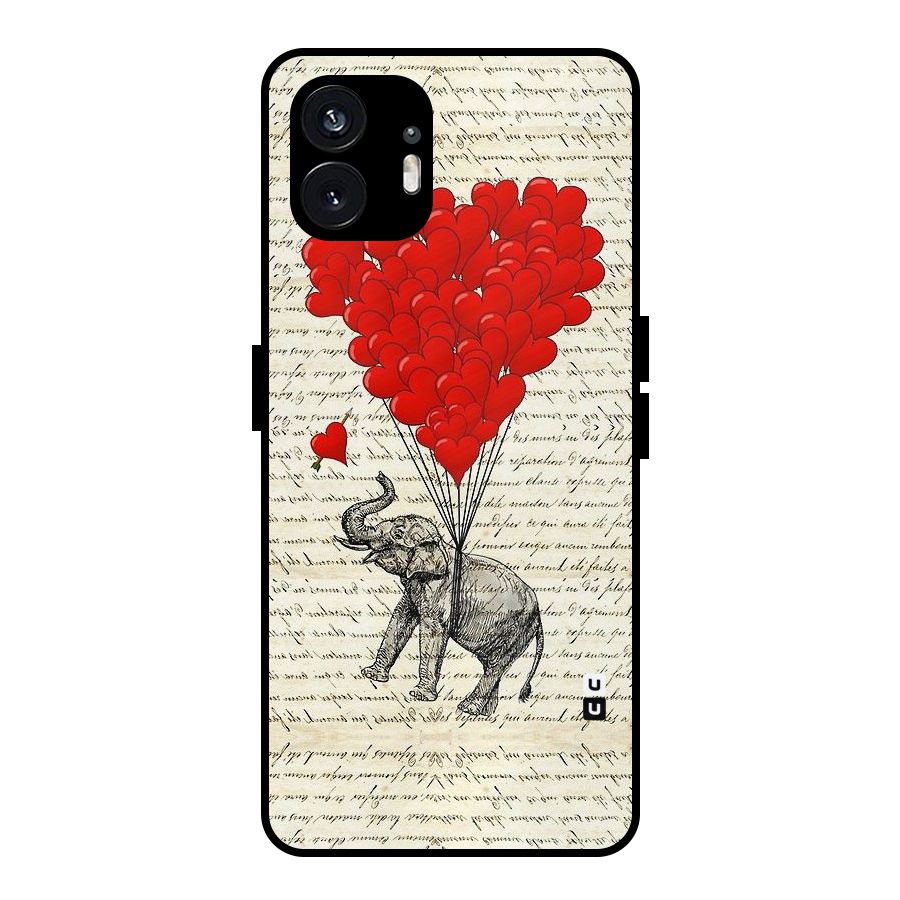 Love Weight Metal Back Case for Nothing Phone 2