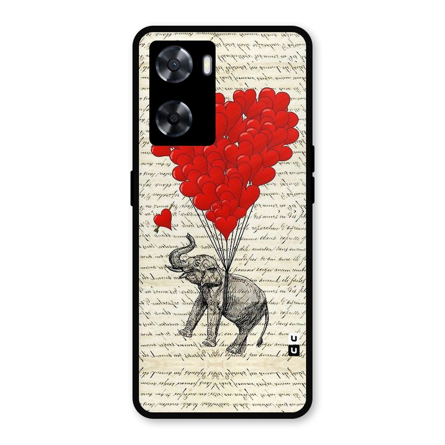 Love Weight Metal Back Case for Oppo A77