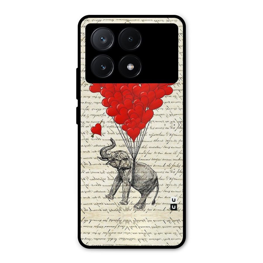 Love Weight Metal Back Case for Poco X6 Pro